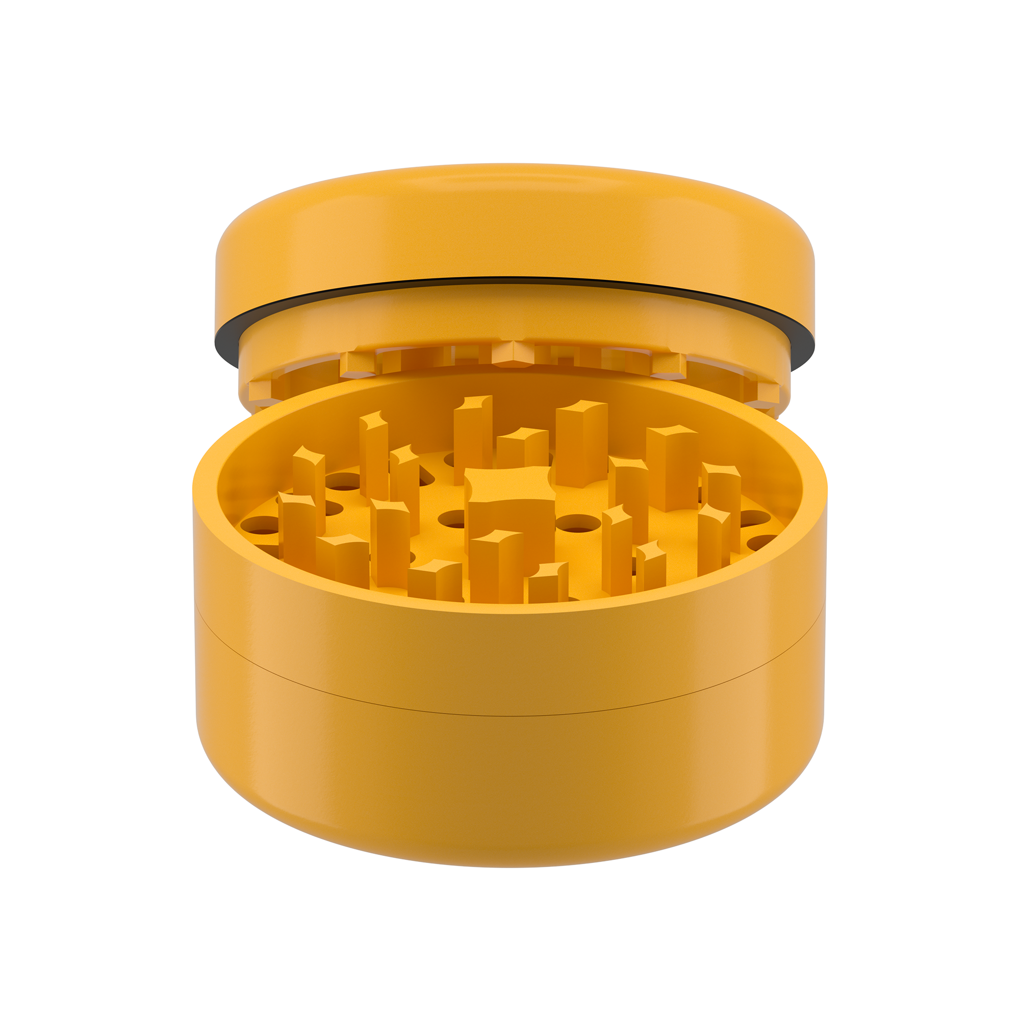 Ceramic Herb Grinder - Gold
