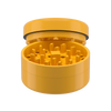 Ceramic Herb Grinder - Gold