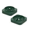 Square Ceramic Herb Grinder – Green