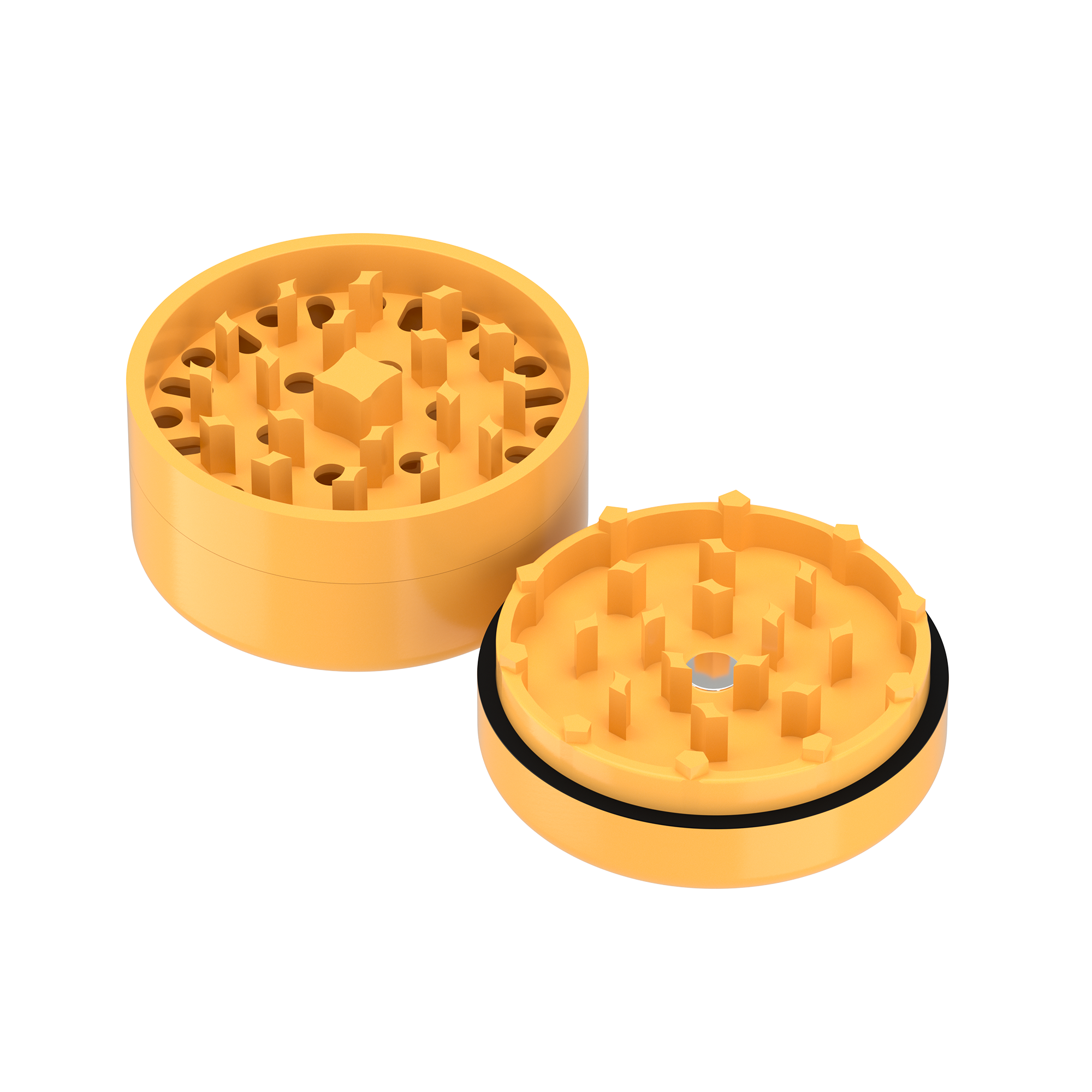 Ceramic Herb Grinder - Gold